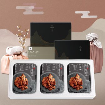 강강술래 [9/2 순차출고] 강강술래 홈채움 돼지수제 양념갈비 선물세트 3호 (2.1Kg)