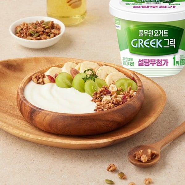 다논 그릭 무가당 플레인 400g*2