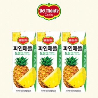  델몬트 파인애플드링크190ml*24