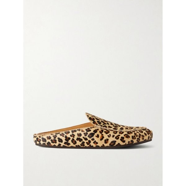 비니스 도니 레오파드 프린트 포니헤어 로퍼 46376663163018424