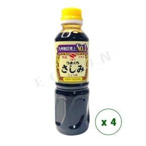 니비시 쇼유 회 간장 소스 360ml x 4개