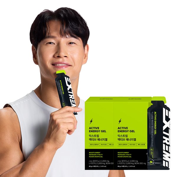 김종국 액티브 에너지젤 14포 X 2박스 (28일분)