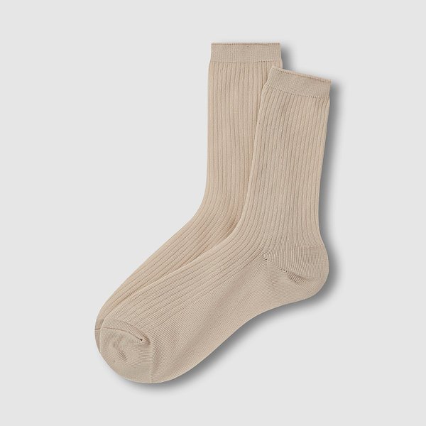 여 시스루 장목 양말 1족 J146203154006