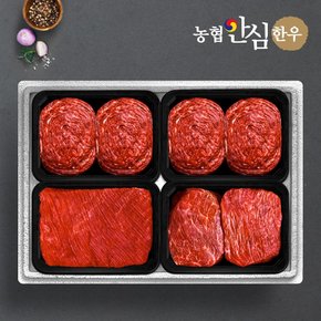 [G][농협안심한우] 1등급 일품정육세트 1.6kg(불고기+국거리+장조림)