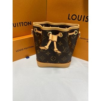 LOUIS VUITTON 나노 노에 모노그램 크로스백 버킷백 M81266 M81266