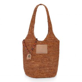 4545423 Kurt Geiger London Raffia Hobo Bag