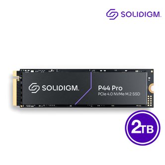  솔리다임 P44 Pro M2 NVMe SSD 2TB (벌크) PCIe 4.0/D램 탑재