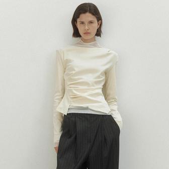 나인(Atelier Nain) 나인 LOND2 WAIST TUCK BLOUSE_BL4287SG