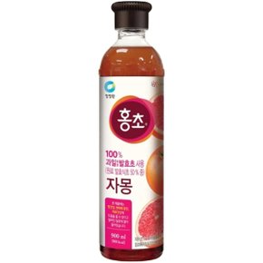 대상 청정원 홍초 자몽 900ml x 1개