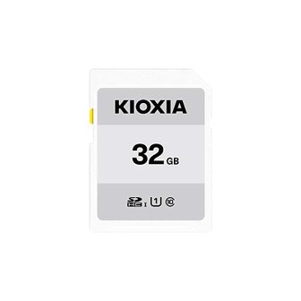  키오쿠시아 KIOXIA 구 도시바메모리 SDHC카드 32GB UHS-I 지원 Cl