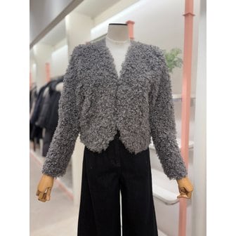 잇미샤 [여주점] 여성 V넥 부클퍼 자켓(ITPCYFJ880)