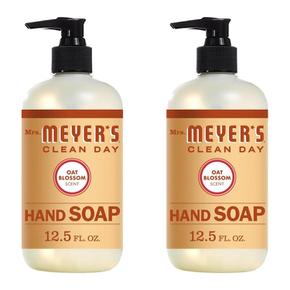 [해외직구] Mrs. Meyers Clean Day 미세스메이어스클린데이 핸드솝 리퀴드 오트 블라썸향 370ml 2팩