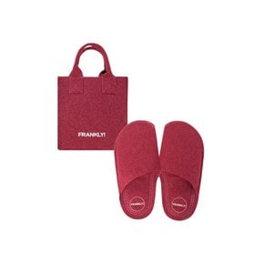 [Eco] Air Travel Mini Bag & Shoes, Red