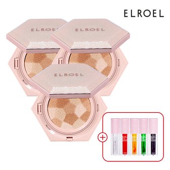 엘로엘 블렌딩 콤팩트 쿠션(기본)3+립오일_ELROEL