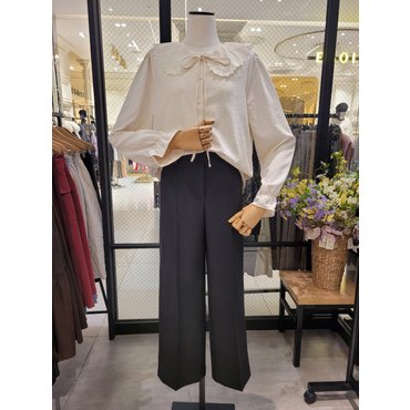 파프리카 뒷밴딩 기모 일자 슬랙스 NK1SL101