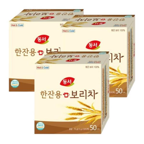 [동서식품] 동서식품 한잔용 보리차 50입 3개 (S15725237)
