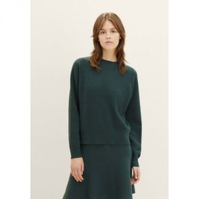 4346781 TOM TAILOR DENIM Jumper - huntsman green