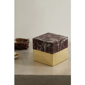 Aria Small Marble And Brass Box 골드 13452677152785078