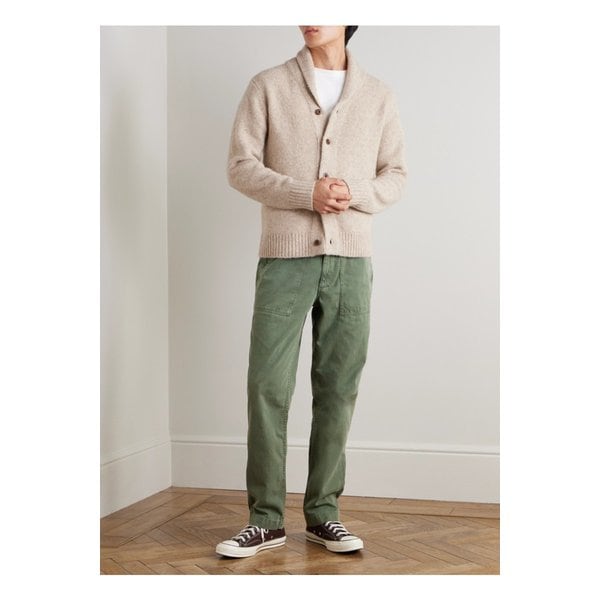 하트퍼드 페티그 스트레이트 가먼트 다이드 헤링본 코튼 개버딘 팬츠 46376663162884194