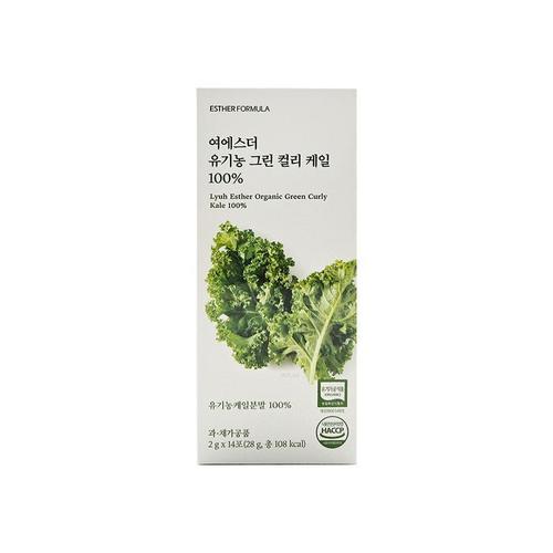 에스더포뮬러 여에스더 유기농 그린 컬리 케일 100% 2g x 14포 x 1박스(1)