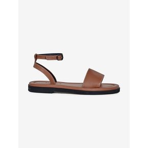 25mm Jose Ankle Strap Sandal (Brown)