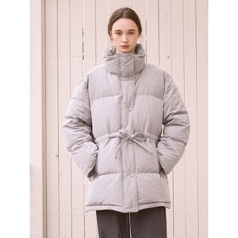 쟈습 Pretzel Duck Down Coat (Cool Grey)