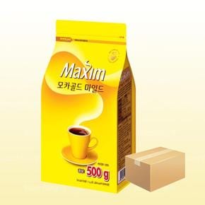 동서 맥심 모카골드 마일드 리필 커피 500g x 12개 (S18645504)