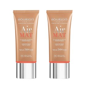 Bourjois 부르조아 에어매트 Air Mat 파운데이션 06 골든선 2팩