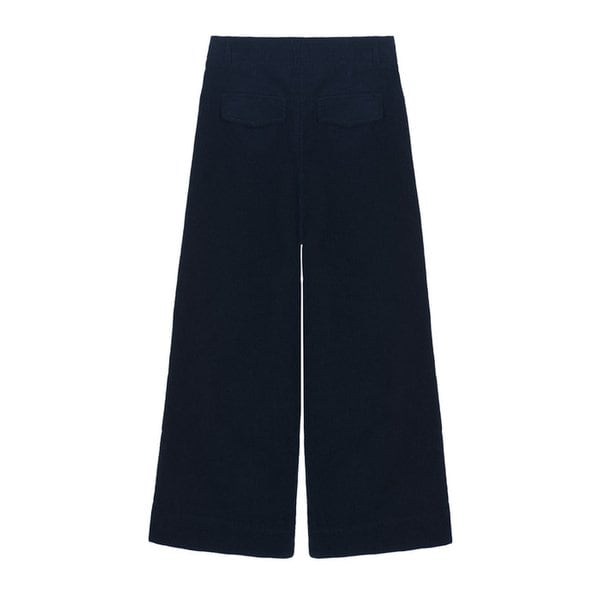 WARM TOUCH CORDUROY WIDE PANTS_NAVY