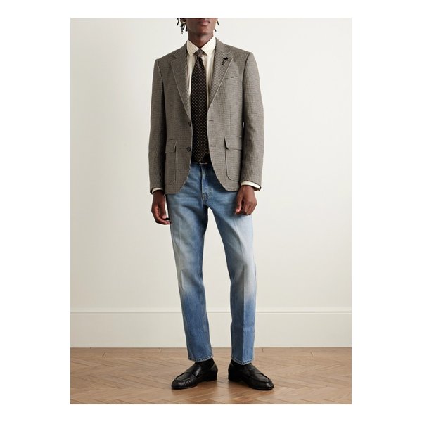 라르디니 퍼피투스 울 혼방 펠트 블레이저 뉴트럴 46376663162852118