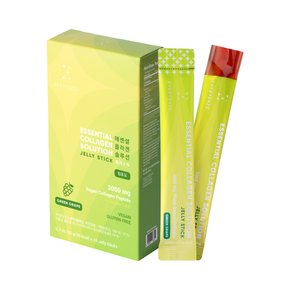 비건 고함량 3,000mg  콜라겐 비타민C 젤리스틱 청포도 20g x 10포, 1박스