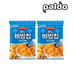 팔도 비빔칩 스낵 시그니처 80g x 2개