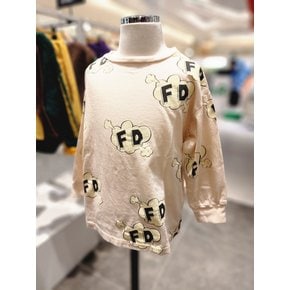 (C)FD COMIC LONG SLEEVE  T-SHIRT (FD43-974)