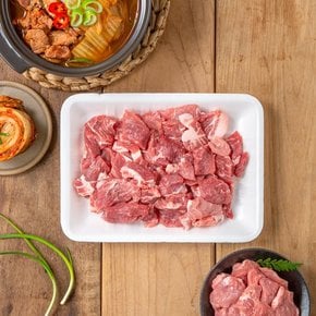 [5/8(수) 배송] 국내산 목심 찌개용 (100g)