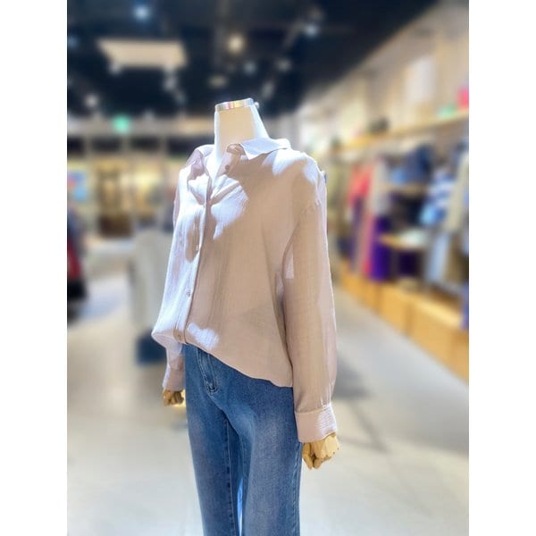 [여주점] 소프트텍스처블라우스 (BABLB5611)
