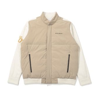 말본골프 니트 하이브리드 스윙 다운자켓 BEIGE (MAN) M4421PKO02BEI