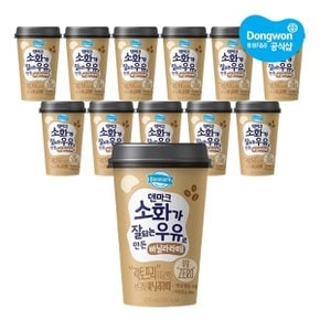 덴마크 소화가 잘되는 우유로 만든 바닐라라떼 250ml x 12개