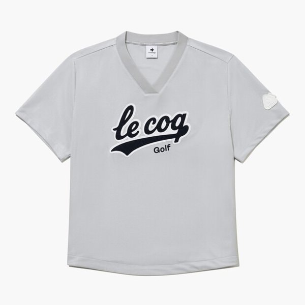 [여주점] 여성 커브드 로고 메쉬 티셔츠 GR122LRS31 LGRY