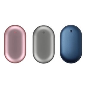 휴대용 손난로 보조배터리 양면발열 5000mAh HOT3 핑크파우치 증정