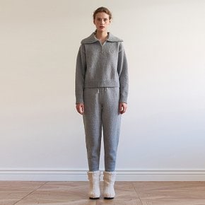 KNIT PANTS GRAY