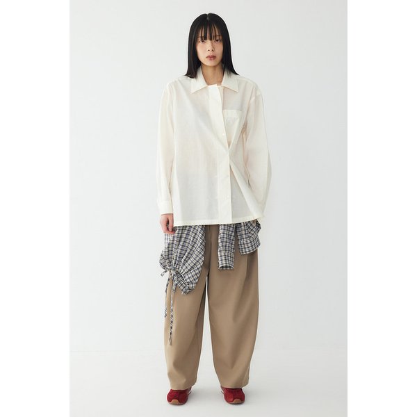 투웨이 실루엣 오버핏 셔츠 9106121103006