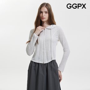 라인 후드 집업 점퍼 (GQ5JP003F)