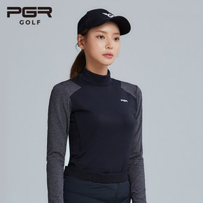 (아울렛) F/W PGR 골프 여성 기모 티셔츠 GT-4230/골프티