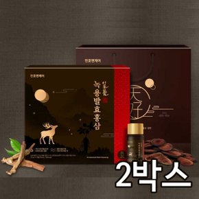 천호엔케어 일품 녹용발효홍삼 75ml x10병 2박스(총20병)