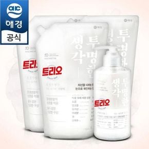 트리오 투명한생각 500ml(용기)+1000mlx3개(리필)[23123035]