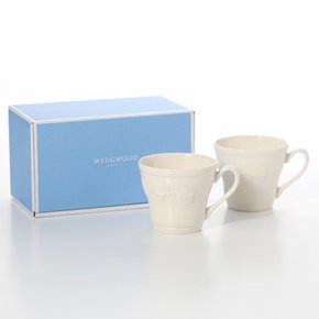 [WEDGWOOD] 웨지우드 페스티비티 아이보리 머그컵 300ml 2개세트