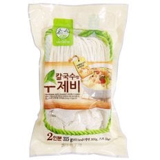 송학식품 칼국수랑 수제비 315g /스프포함 / 칼제비