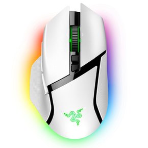 Razer Basilisk V3 Pro White Bluetooth Focus Pro 30K 30X000DPI 레이저 게이밍 마우스 무선