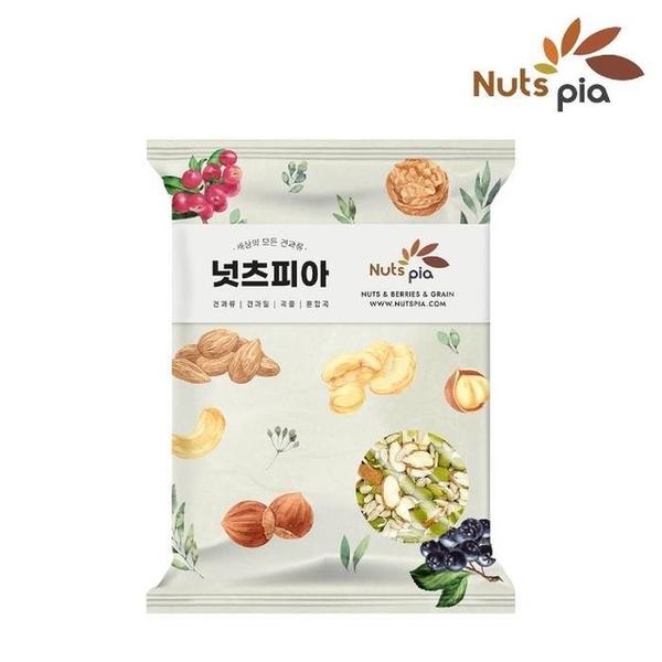 확대된 대표 [넛츠피아] 씨드믹스 500g 아몬드슬라이스+호박씨+해바라기씨(1)