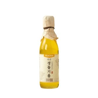  피코크 들기름 국산 생 들기름 250ml